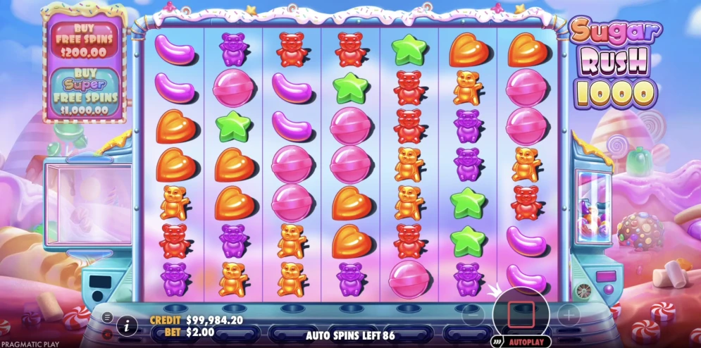 Sugar Rush 1000 Slot