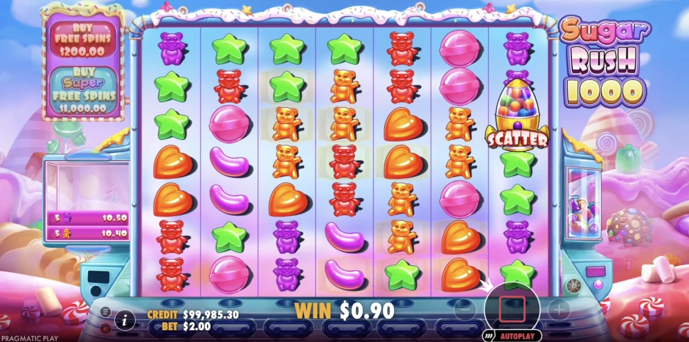 Sugar Rush 1000 Slot